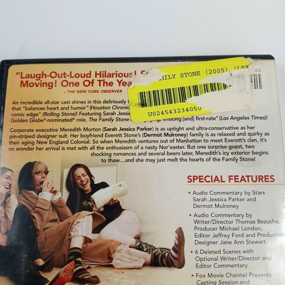 The Family Stone DVD -Diane Keaton -Luke Wilson -Comedy 00s *MINOR WEAR - Picture 8 of 14